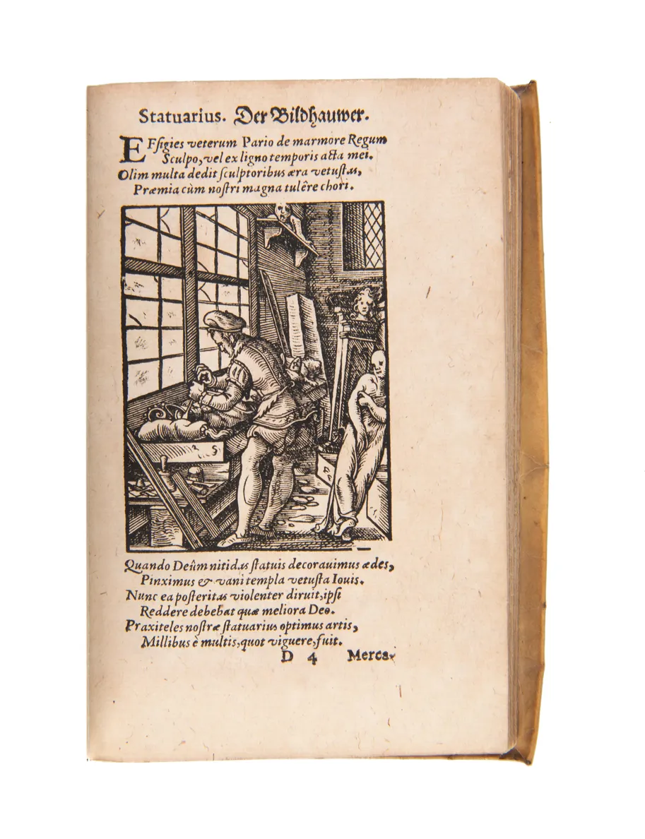 De omnibus illiberalibus sive mechanicis artibus... 
Frankfurt, (Georg I Rab for Sigmund Feyerabend), 1574