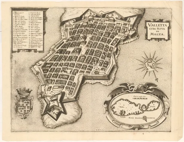 Valletta Citta nuova di Malta.