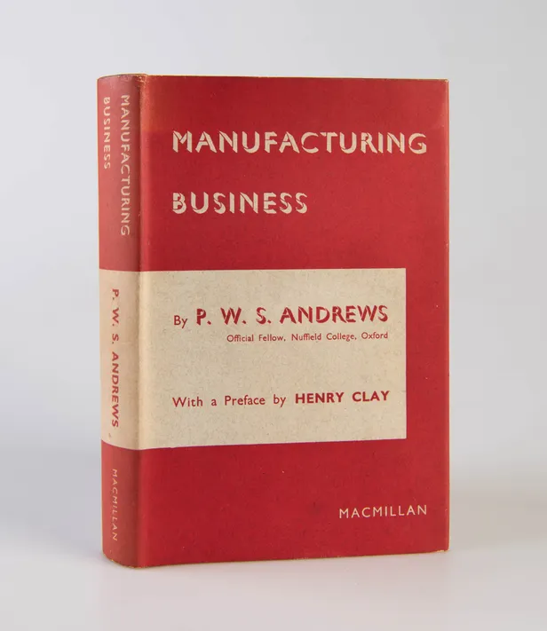 Manufacturing Business. With a Preface by Henry Clay.