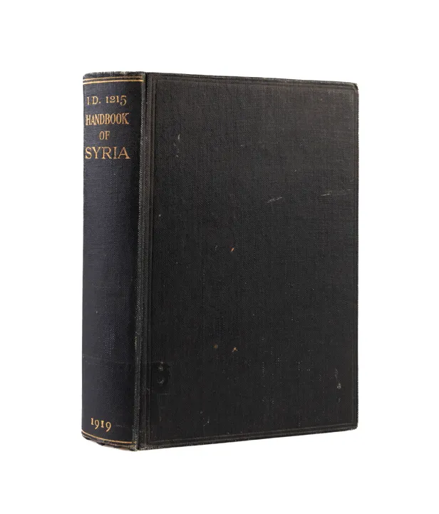 A Handbook of Syria (including Palestine).