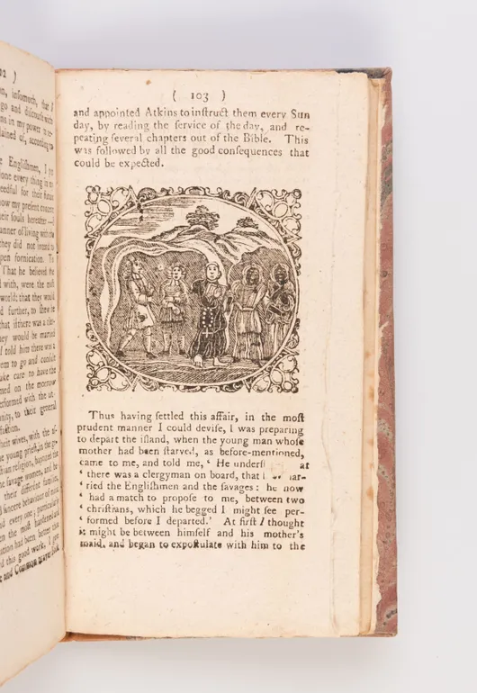 The exploits of Robinson Crusoe, mariner, of York. Exhibiting a concise and clear narrative of his living twenty-ight [sic] years in an uninhabited island on the coast of America: ... Written originally by himself ...