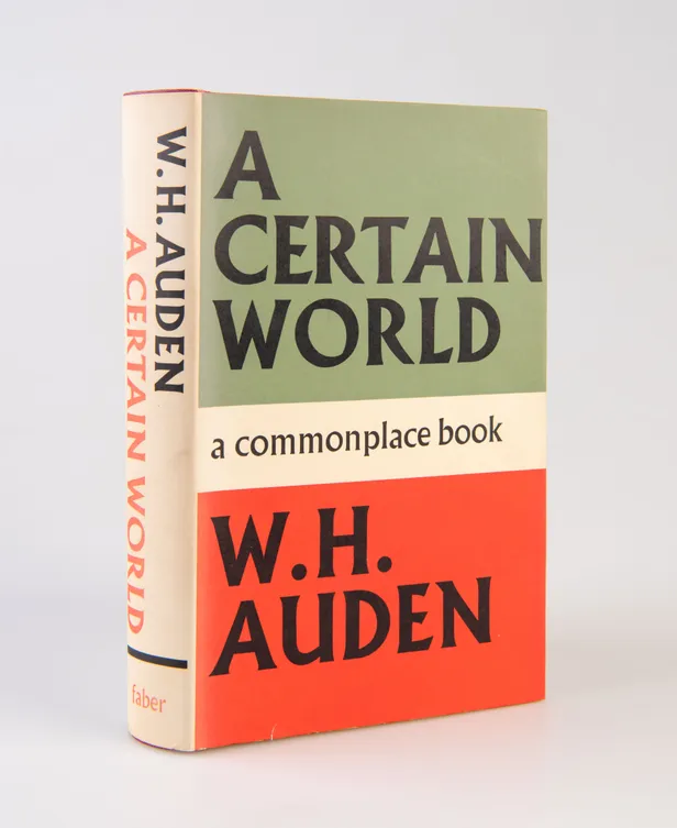 A Certain World. A Commonplace Book.