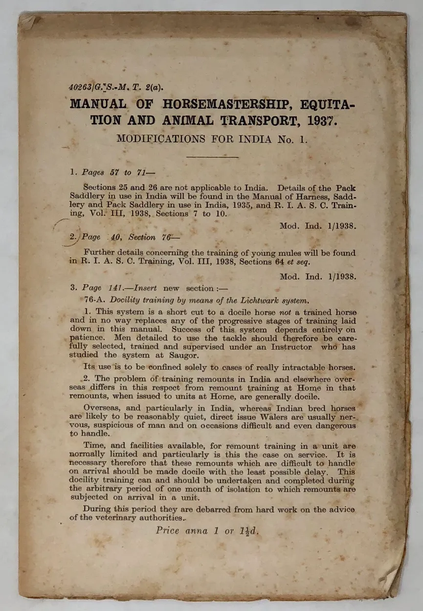 Right Wing Imperial Light Horse Volunteers - Annual Report, 1903-1904.