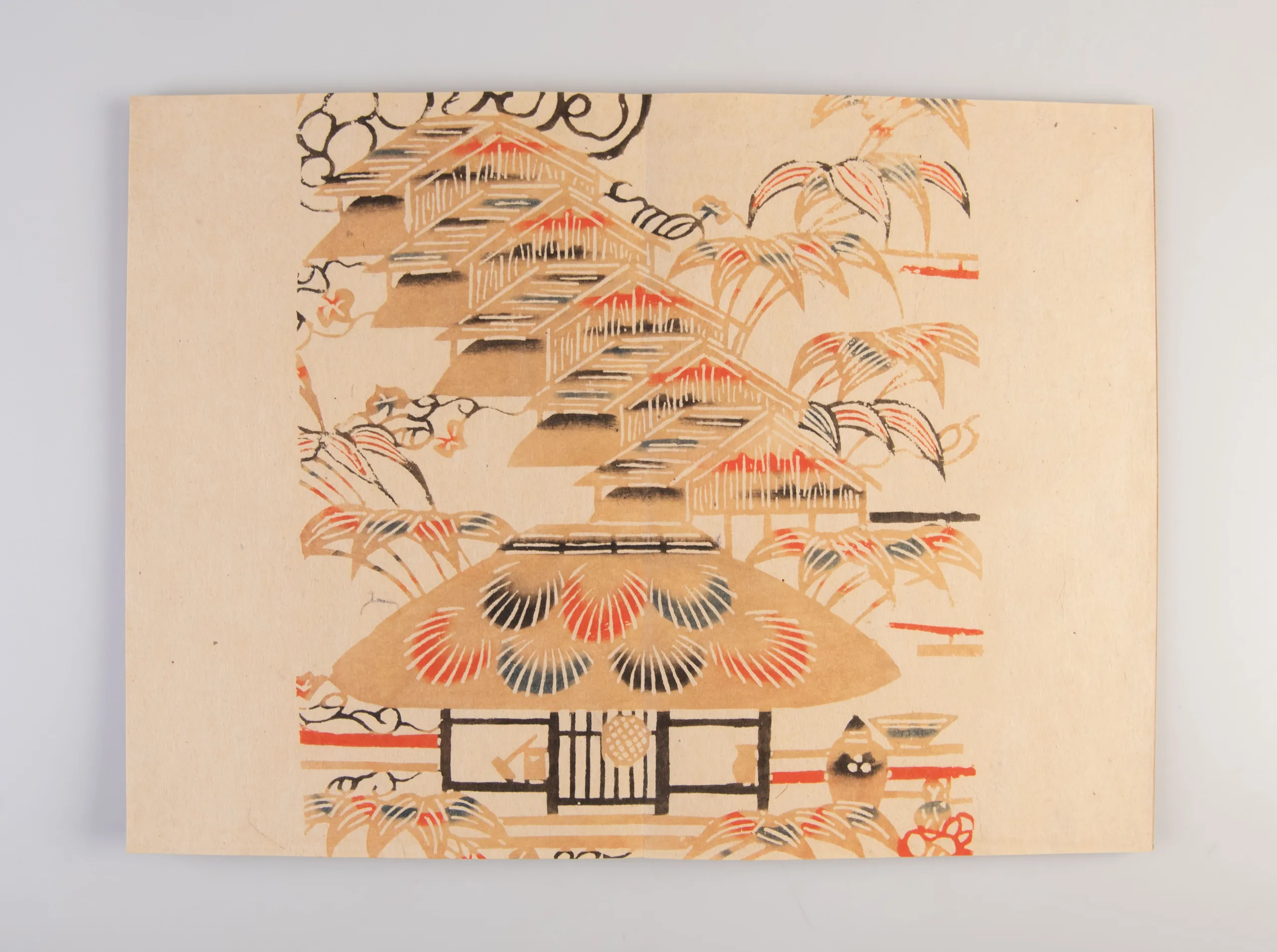 Katazome mon-shi [Katazome patterned paper designs]