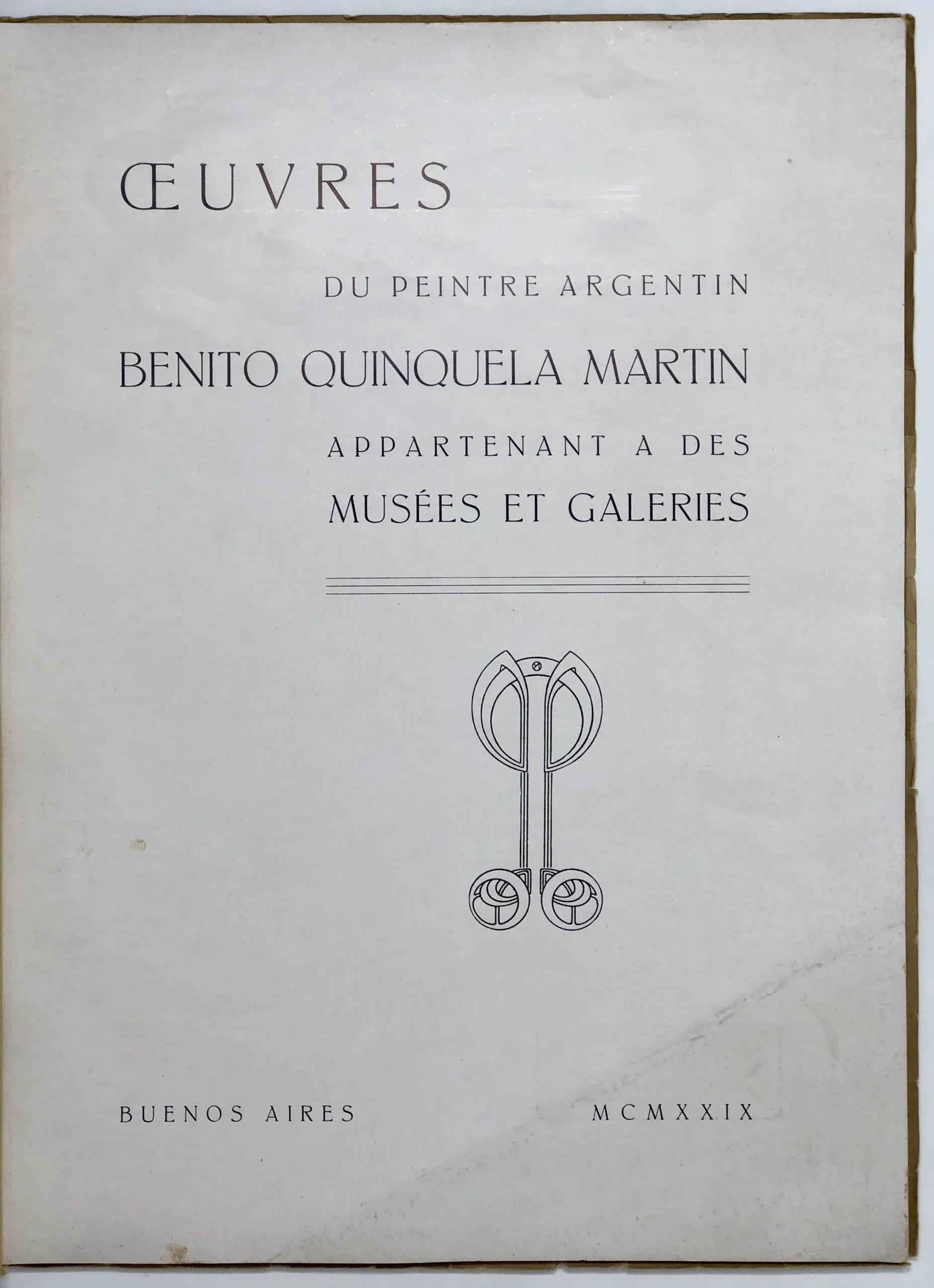 Oeuvres du Peintre Argentin Benito Quinquela Martin appartenant a des Musées et Galeries.