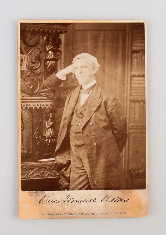 [Large cabinet card.]