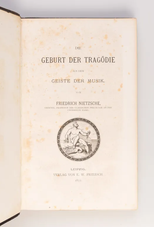 Die Geburt der Tragödie aus dem Geiste der Musik.