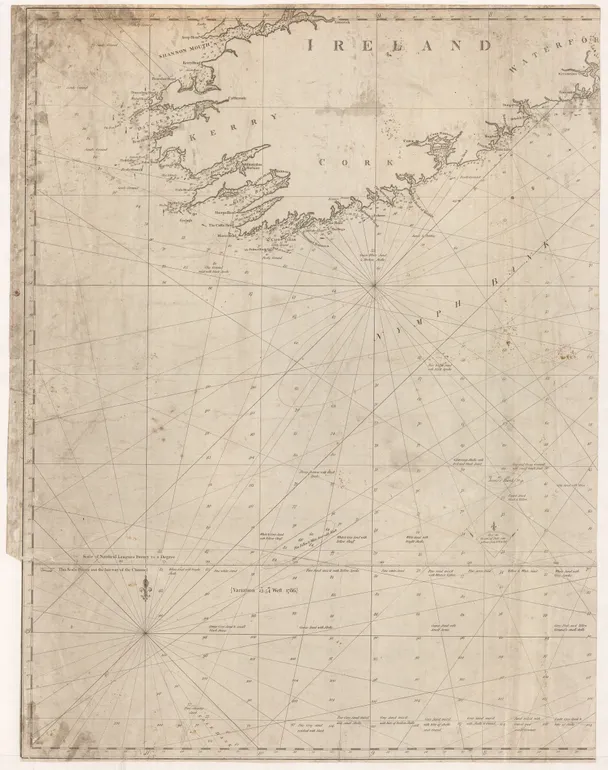 [Untitled Map of the English Channel] To His Royal Highness Prince William Henry, this Chart of the British Channel, is most humbly dedicated ...