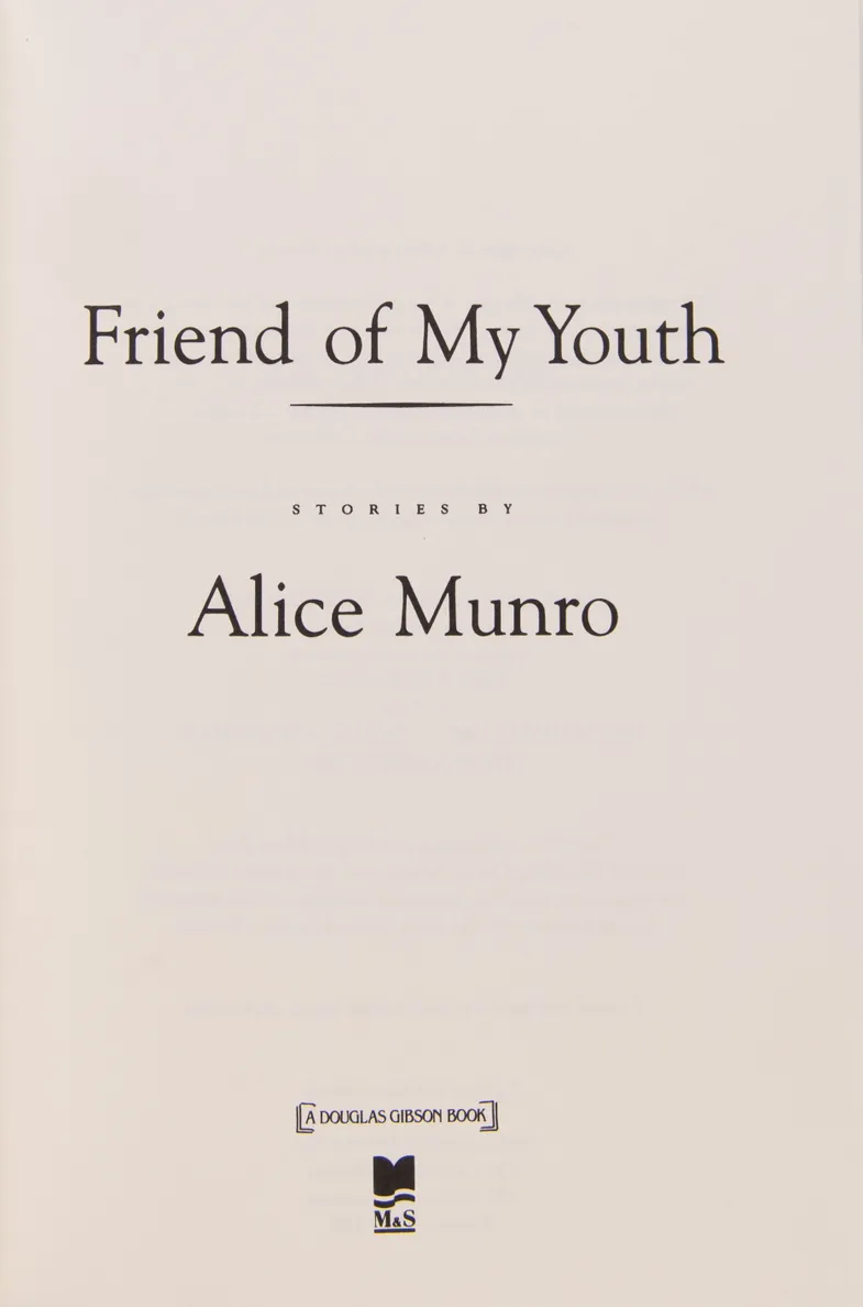 Friends of my Youth.
