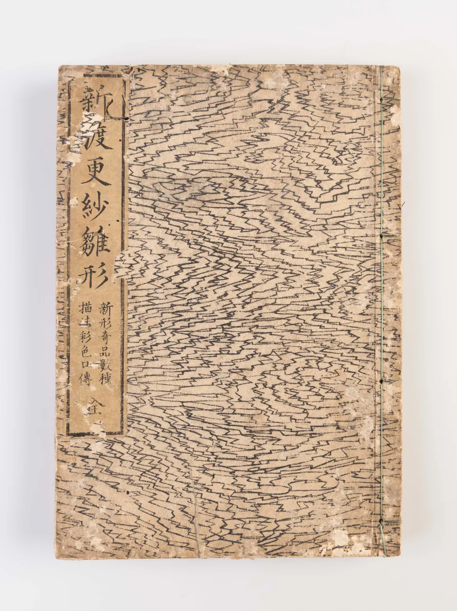 Shin watari sarasa hinagata [Illustrated Book of Sarasa Cloth Patterns]