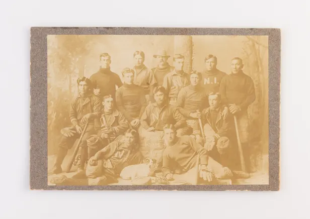 [Photograph of the Nebraska Indians Baseball Team, 1902.]