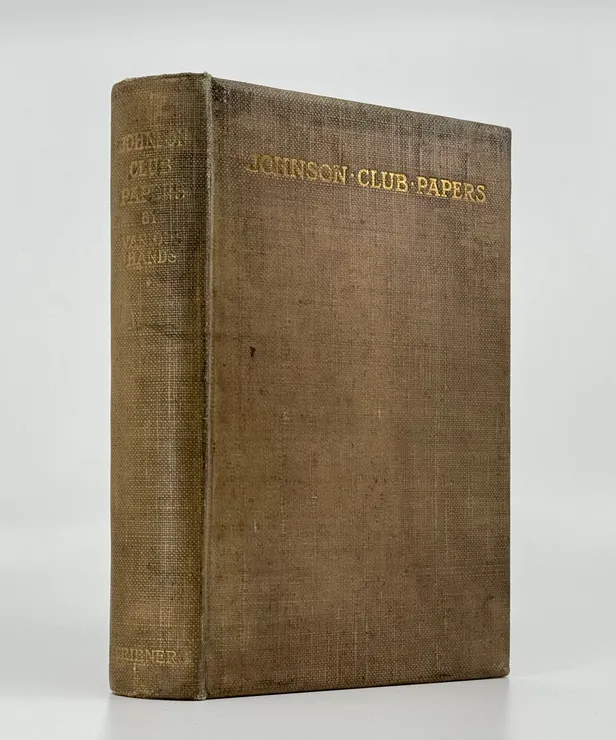 Johnson Club Papers by Various Hands.