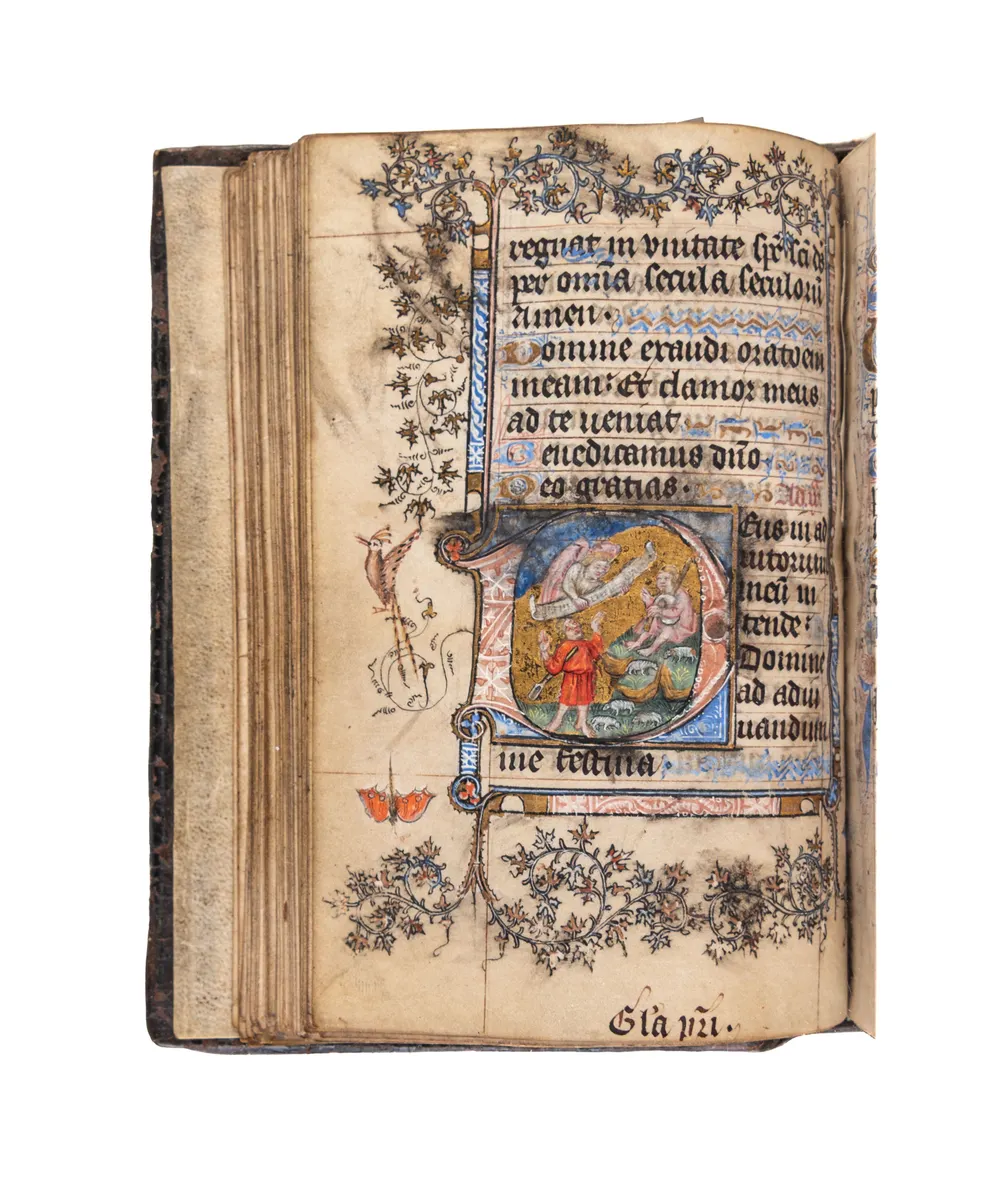 Book of Hours, Use of Arras & Tournai, in Latin with some Picard French.
Illuminated manuscript on parchment. [Northern France, c.1400]