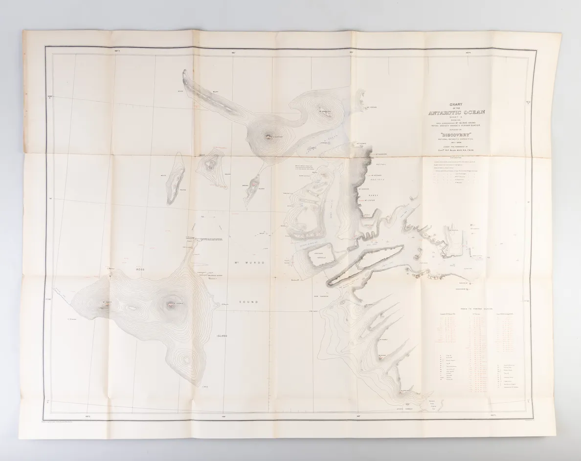 National Antarctic Expedition, 1901-1904. Charts.