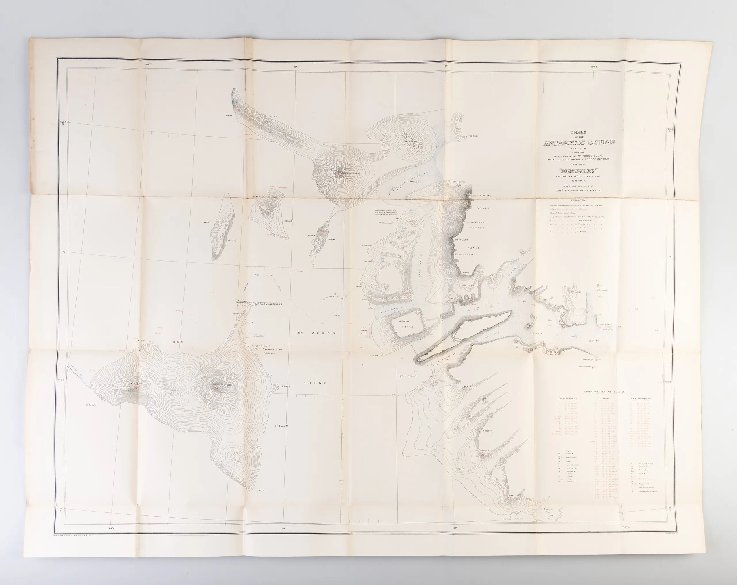 National Antarctic Expedition, 1901-1904. Charts.