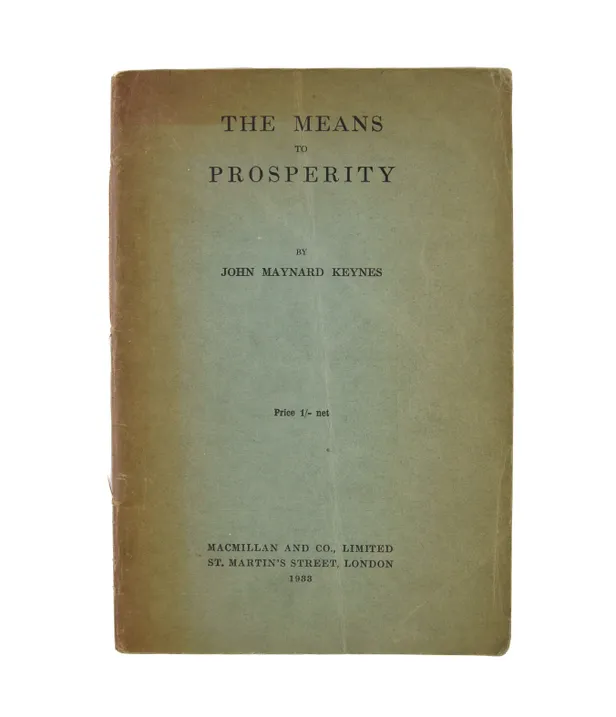 The Means to Prosperity.