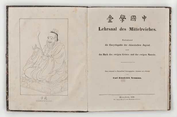 Lehrsaal des Mittelreiches - Zhong-guo Xuetang.