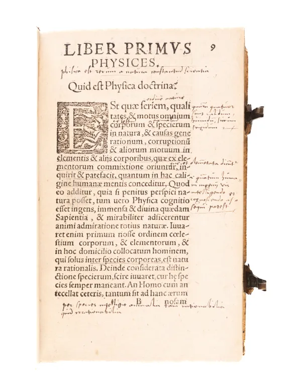 Initia doctrinae physicae, dicta in academia Vvitebergensi.
Wittenberg: J. Lufft, 1549