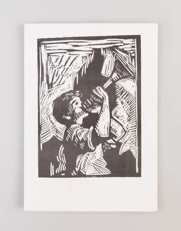 Home from Home, with an illustration by Timothy Engellund of a boy trumpeting,