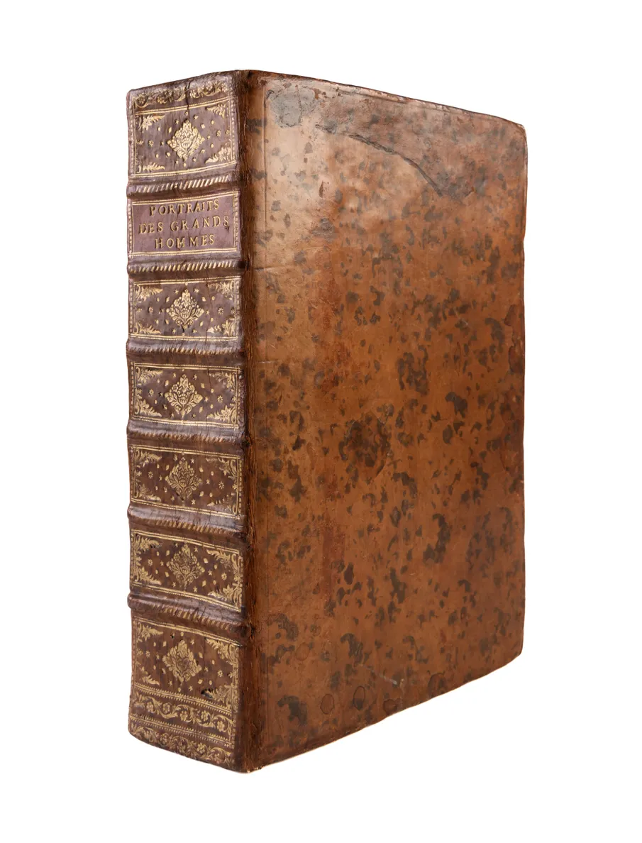 Portraits des grands hommes de l'Antiquité et des siècles modernes dans tous les genres.