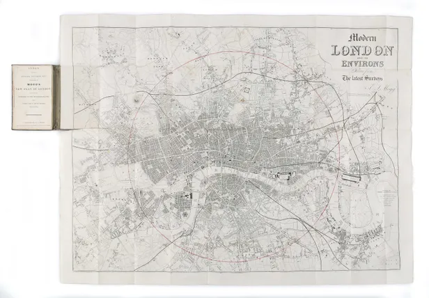 Modern London and its Environs drawn from the latest Surveys ...