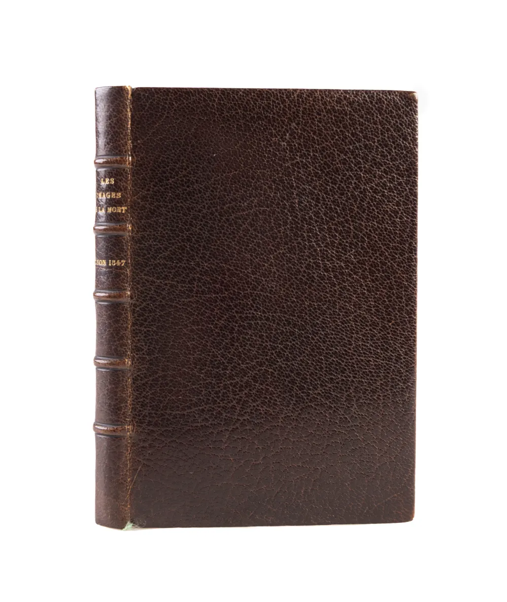 Les images de la mort, aux quelles sont adioustées douze figures. 
Lyons, Jean Frellon, 1547