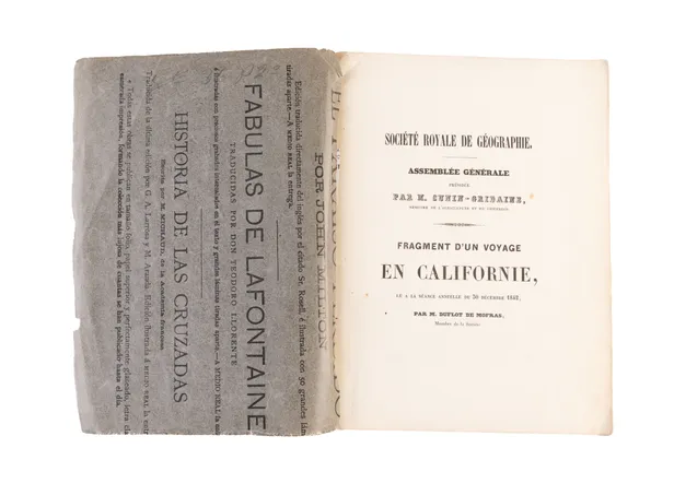 Fragment d'un Voyage en Californie.
