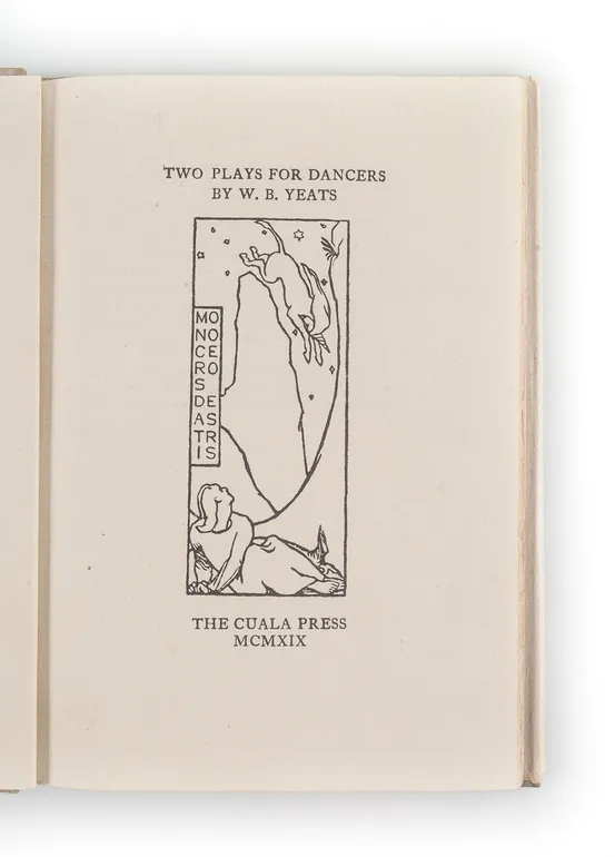 Two plays for Dancers.