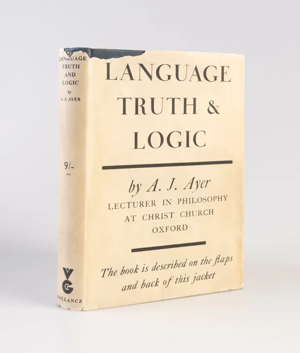 Language, Truth and Logic.