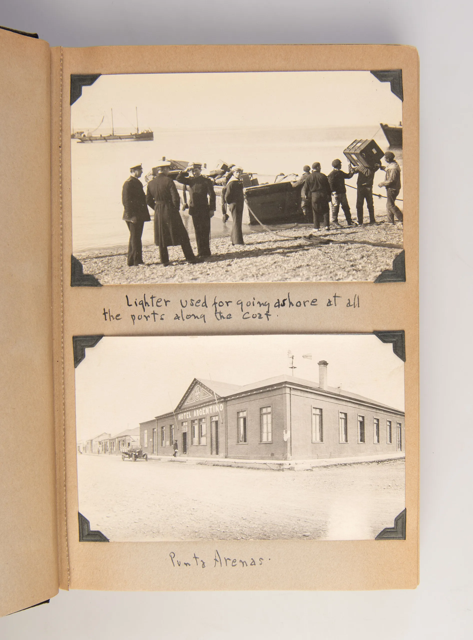 [Photographs of Patagonia and the Straits of Magellan.]