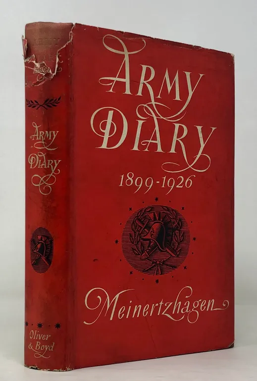 Army Diary, 1899-1926.