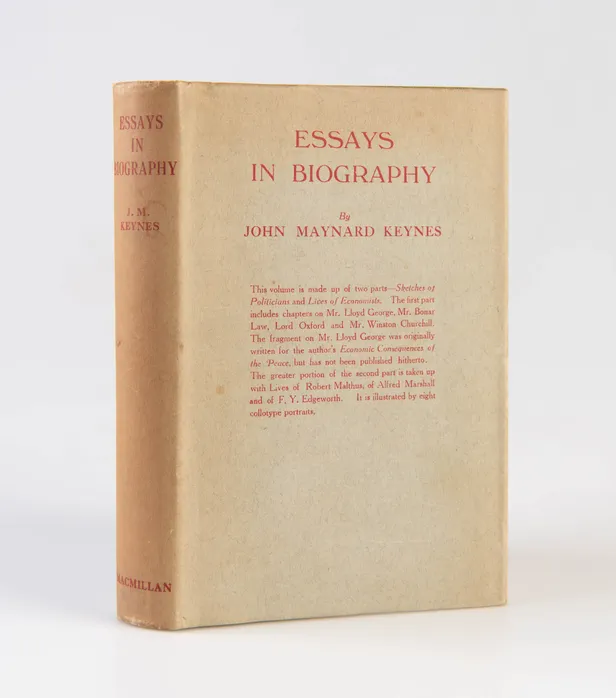 Essays in Biography.
