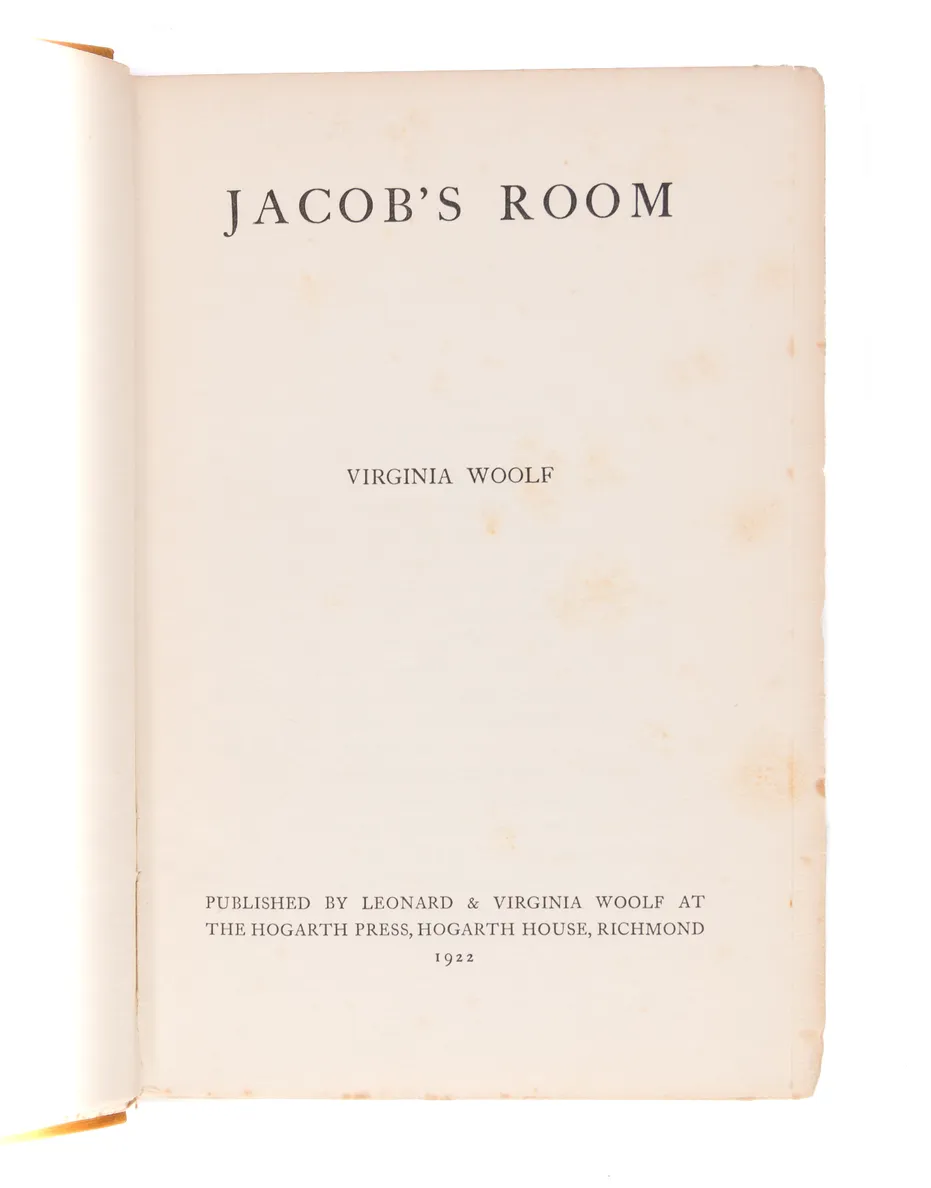Jacob’s Room.