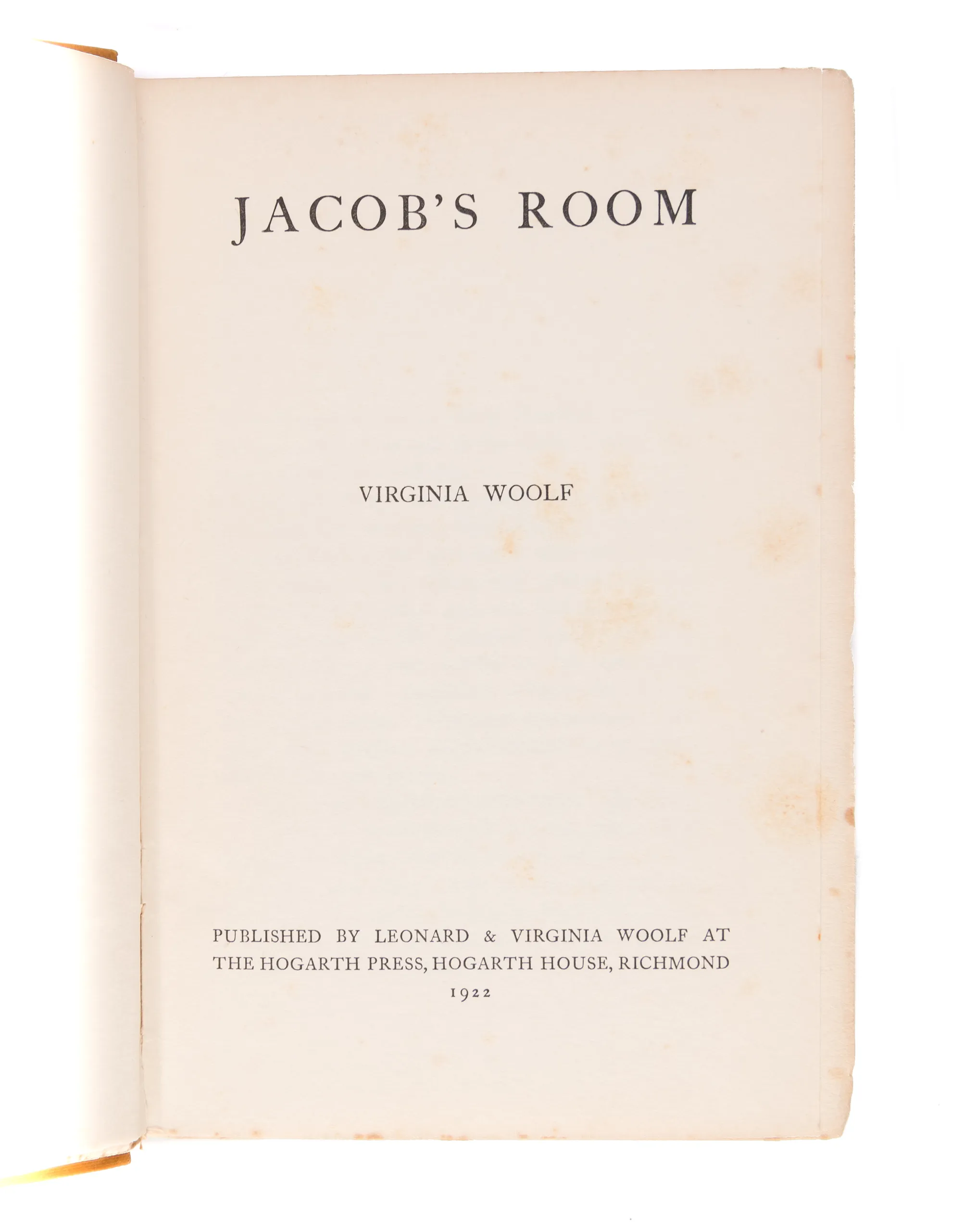 Jacob’s Room.