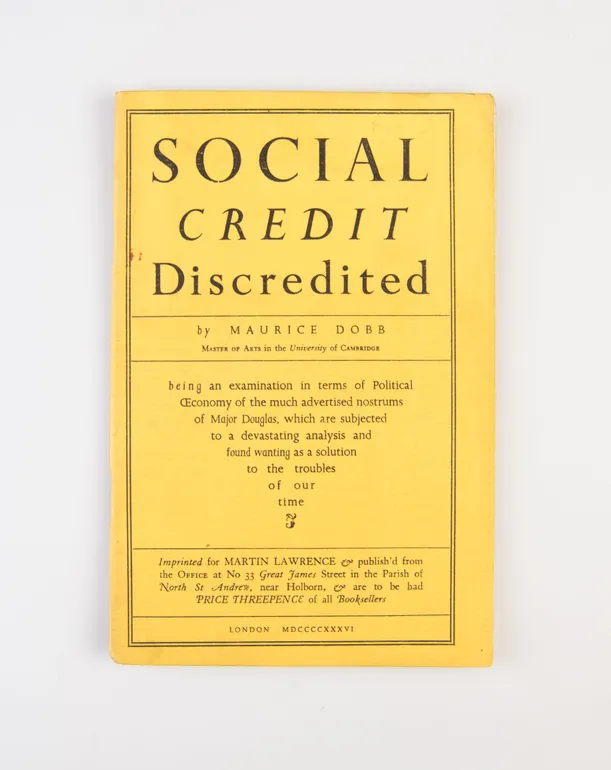 Social Credit Discredited.