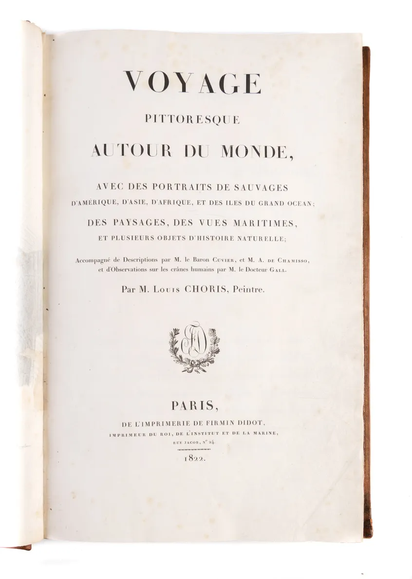 Voyage Pittoresque autour du monde, avec portraits de sauvages d'Amerique, d'Asie, d'Afrique, et des iles du Grand Ocean ...