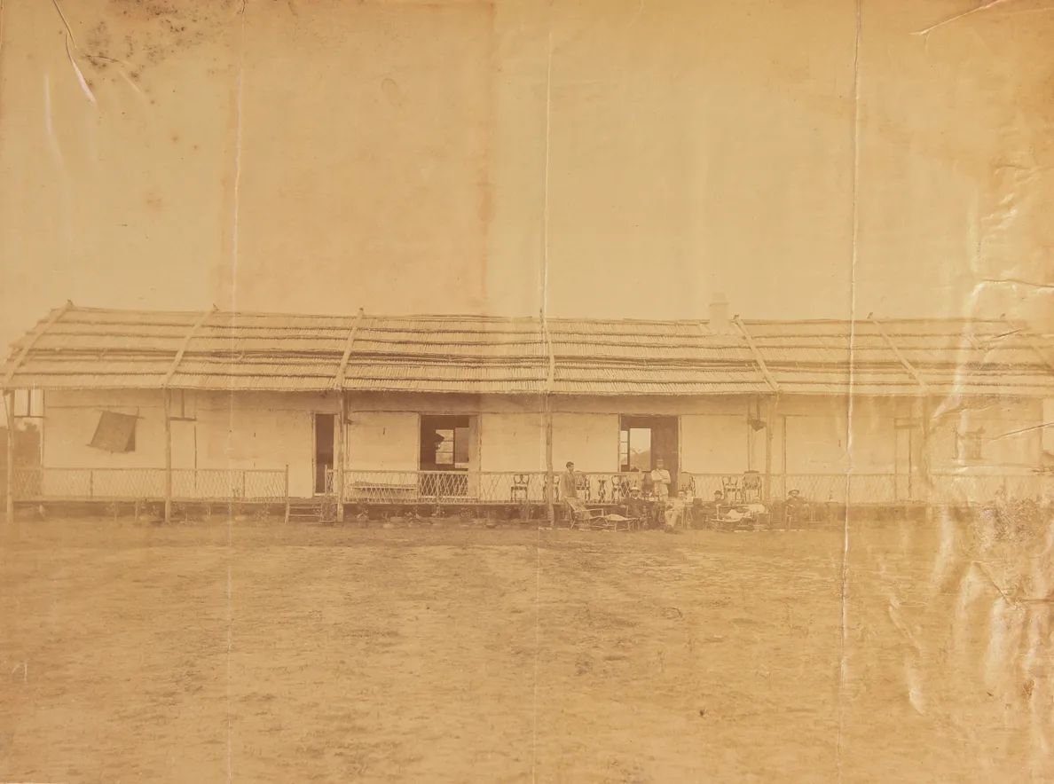 Four large albums of watercolours, photographs and ephemera.
