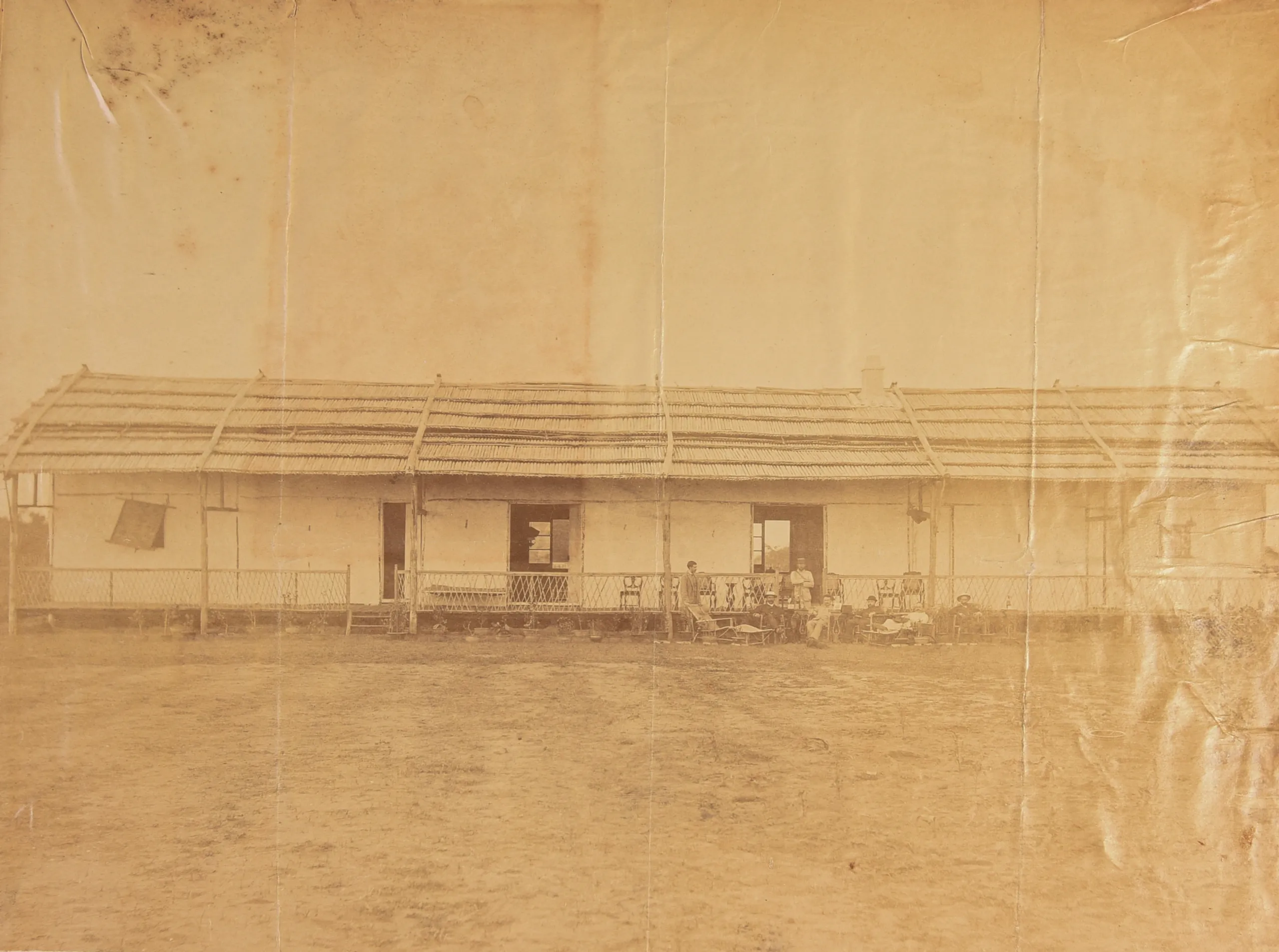 Four large albums of watercolours, photographs and ephemera.