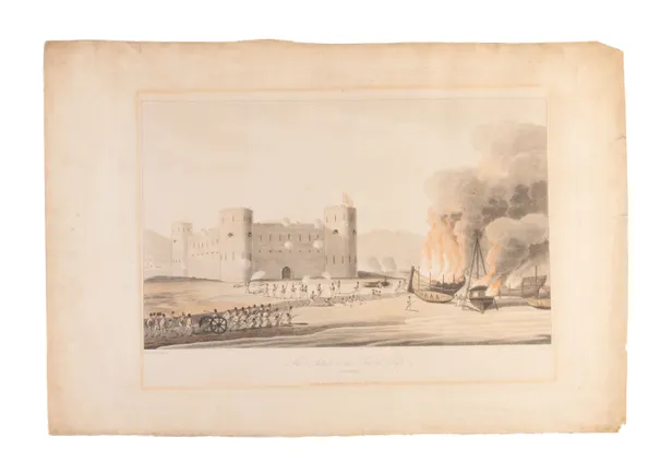 The Attack on the Fort of Luft. Nov. 27th 1809.