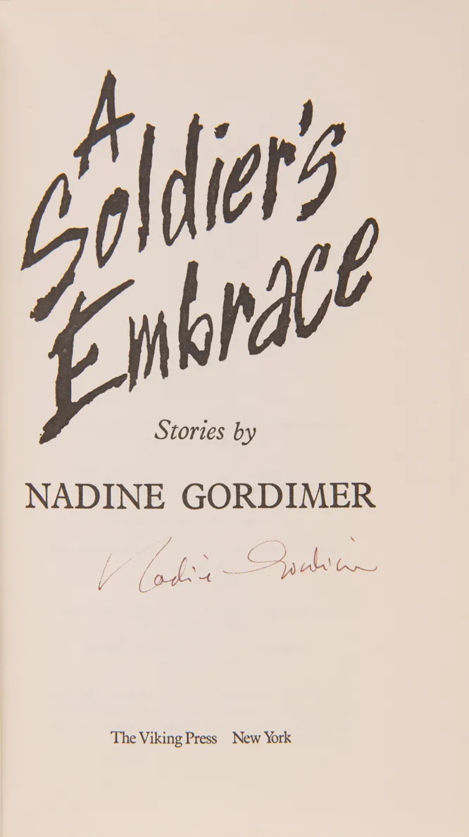 A Soldier's Embrace.