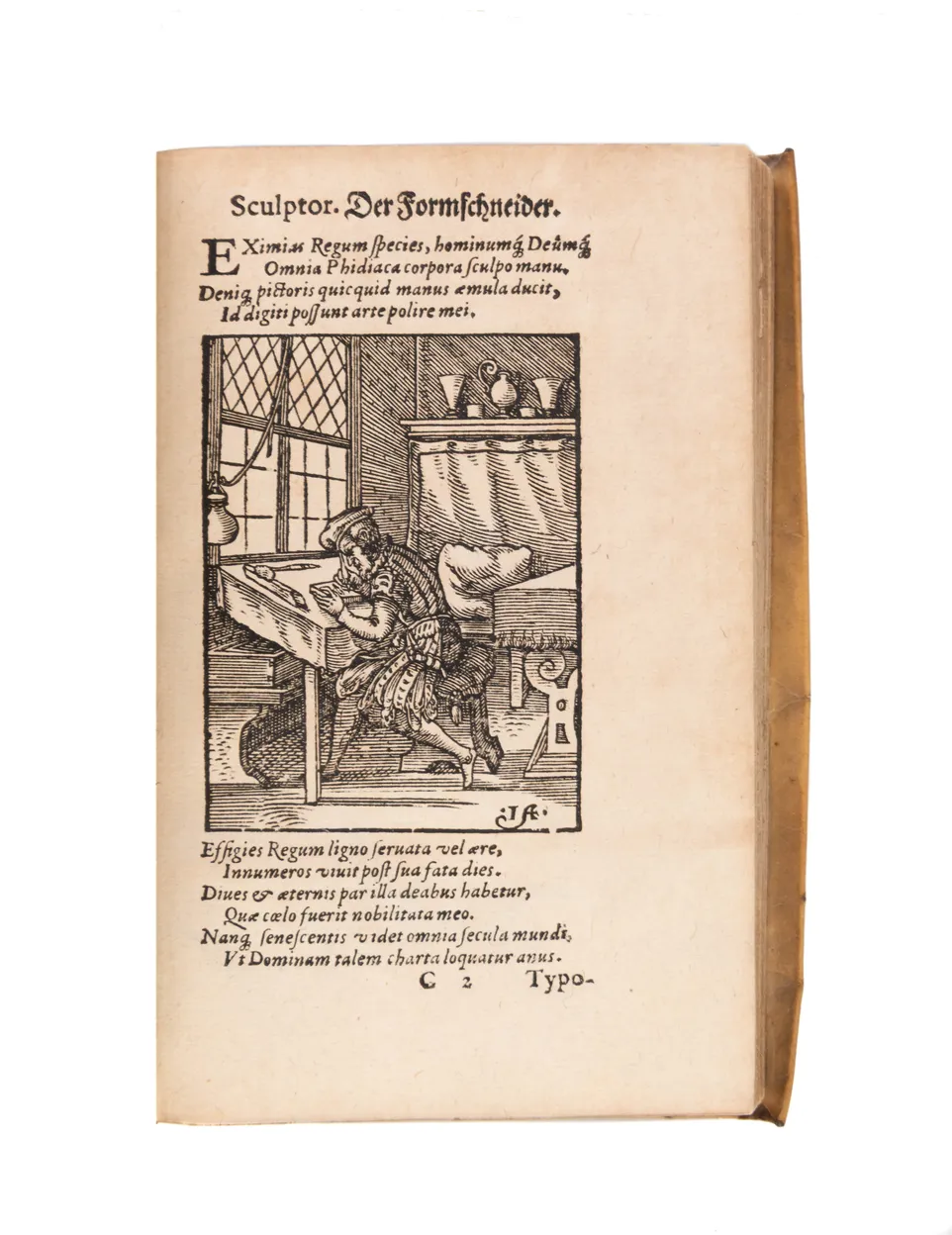 De omnibus illiberalibus sive mechanicis artibus... 
Frankfurt, (Georg I Rab for Sigmund Feyerabend), 1574