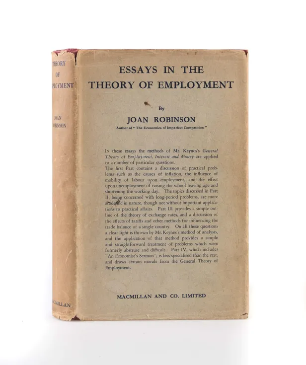 Essays in the Theory of Employment.