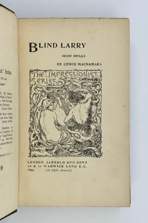 Blind Larry. Irish Idylls.