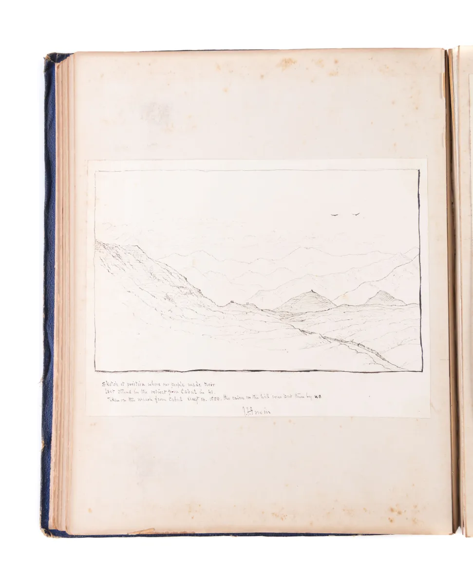 Sketches taken during the Second Afghan War.