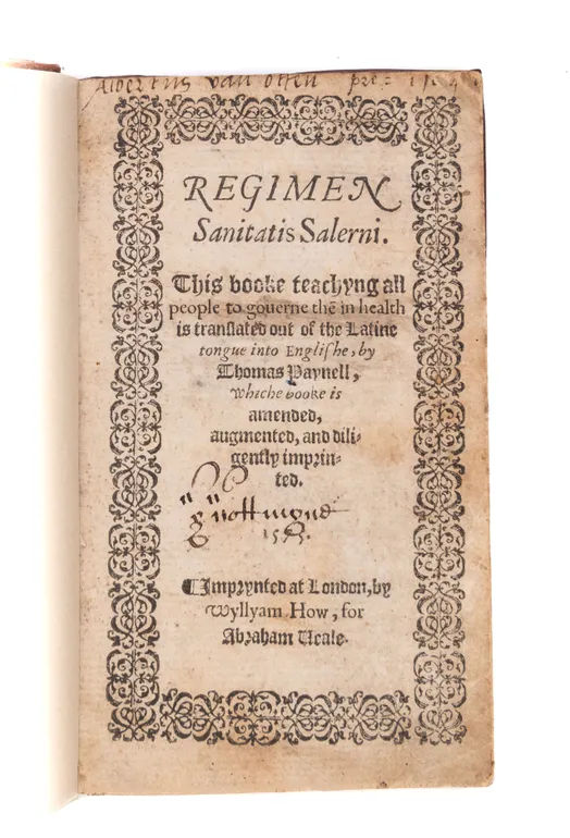 Regimen Sanitatis Salerni