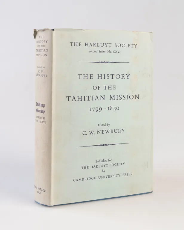 The History of the Tahitian Mission 1799-1830.