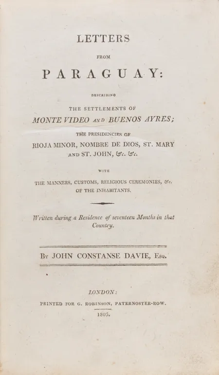 Letters from Paraguay: