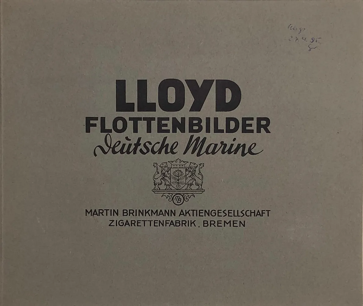 Lloyd Flottenbilder deutsche Marine.