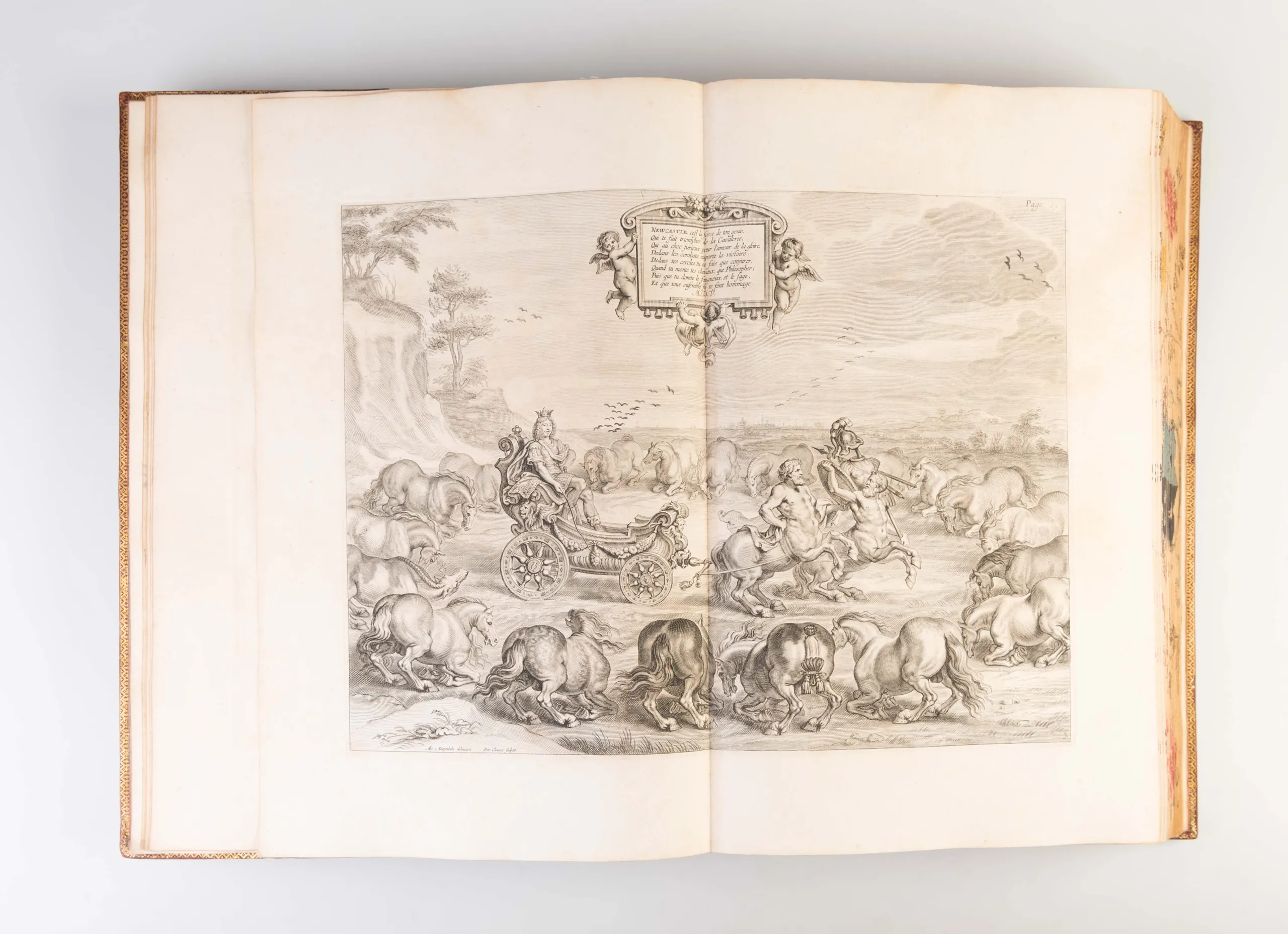 Méthode et Invention Nouvelle de Dresser les Chevaux Par le Tres-Noble, Haut, et Tres-Puissant Prince Guillaume, Marquis et Comte de Newcastle