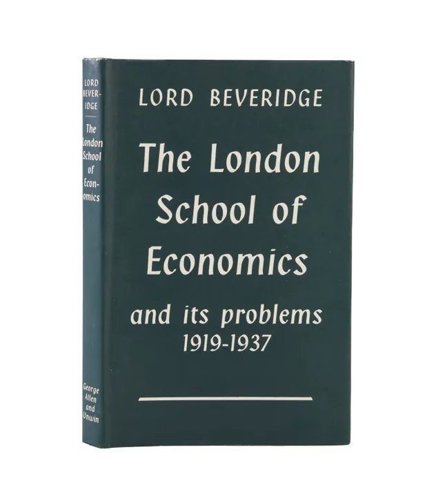 The London School of Economics and its Problems 1919-1937.